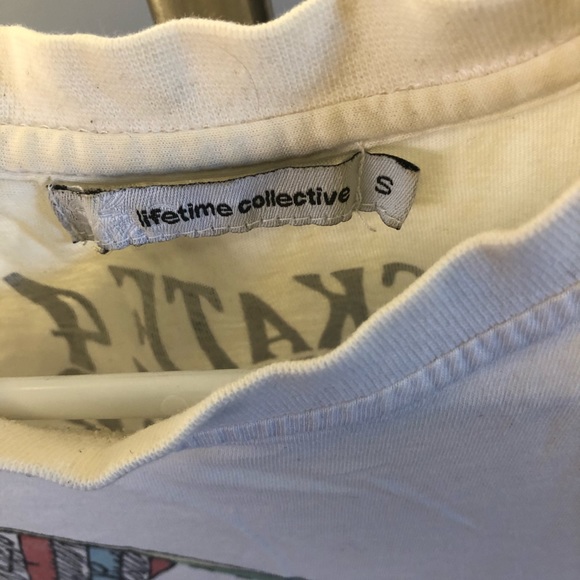 Lifetime collective boys skate for cancer tee sz S - Picture 3 of 5